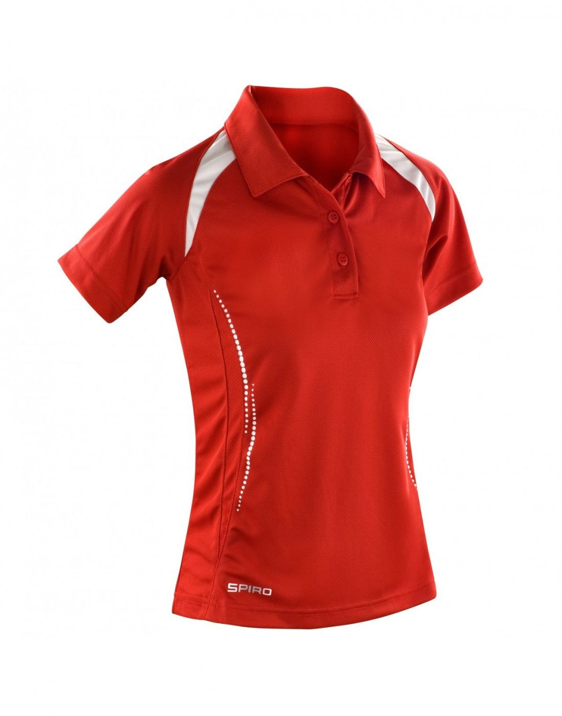 Spiro Ladies Team Spirit Polo | RED/WHITE
